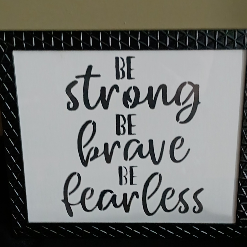 8x10 Black and White Inspirational Wall Art